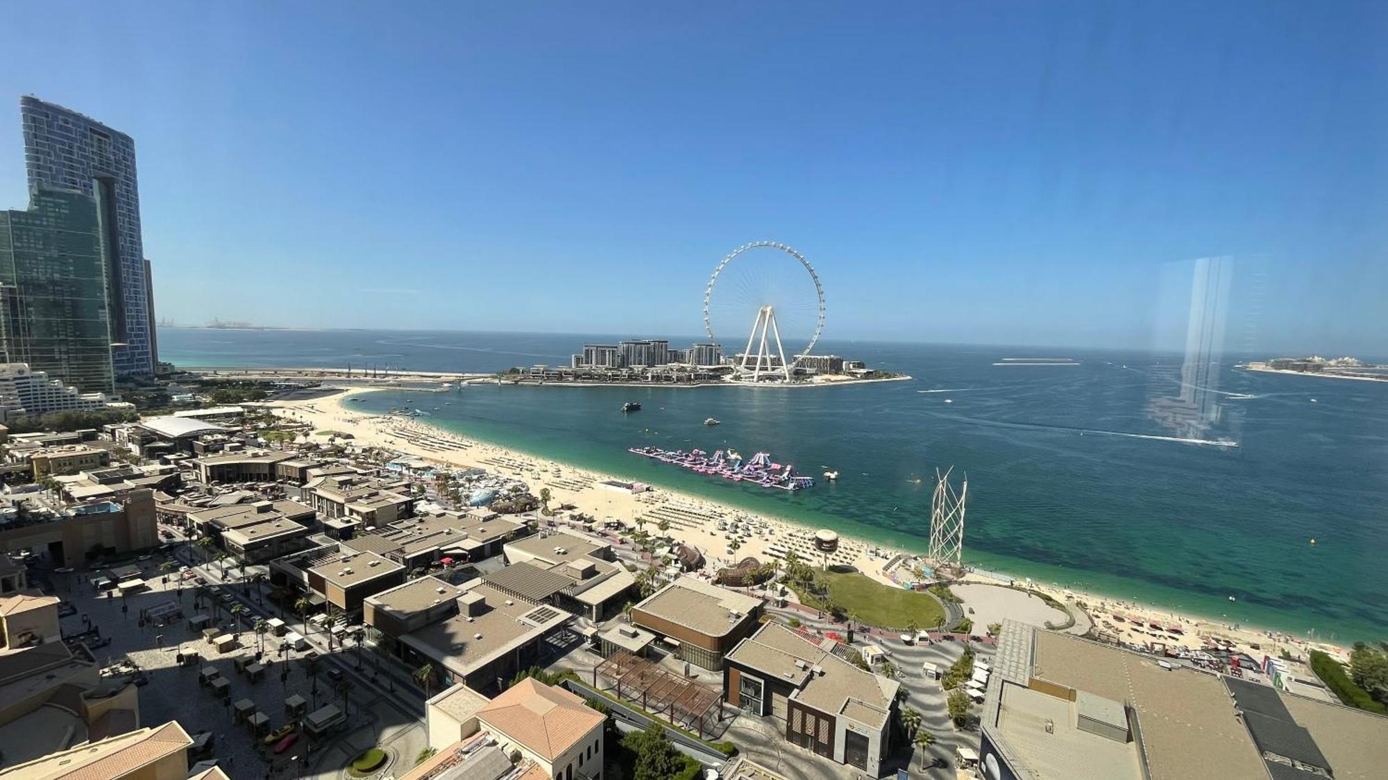 Jbr Beachfront Luxe Apartment All Rooms Sea Facing Dubaj Zewnętrze zdjęcie
