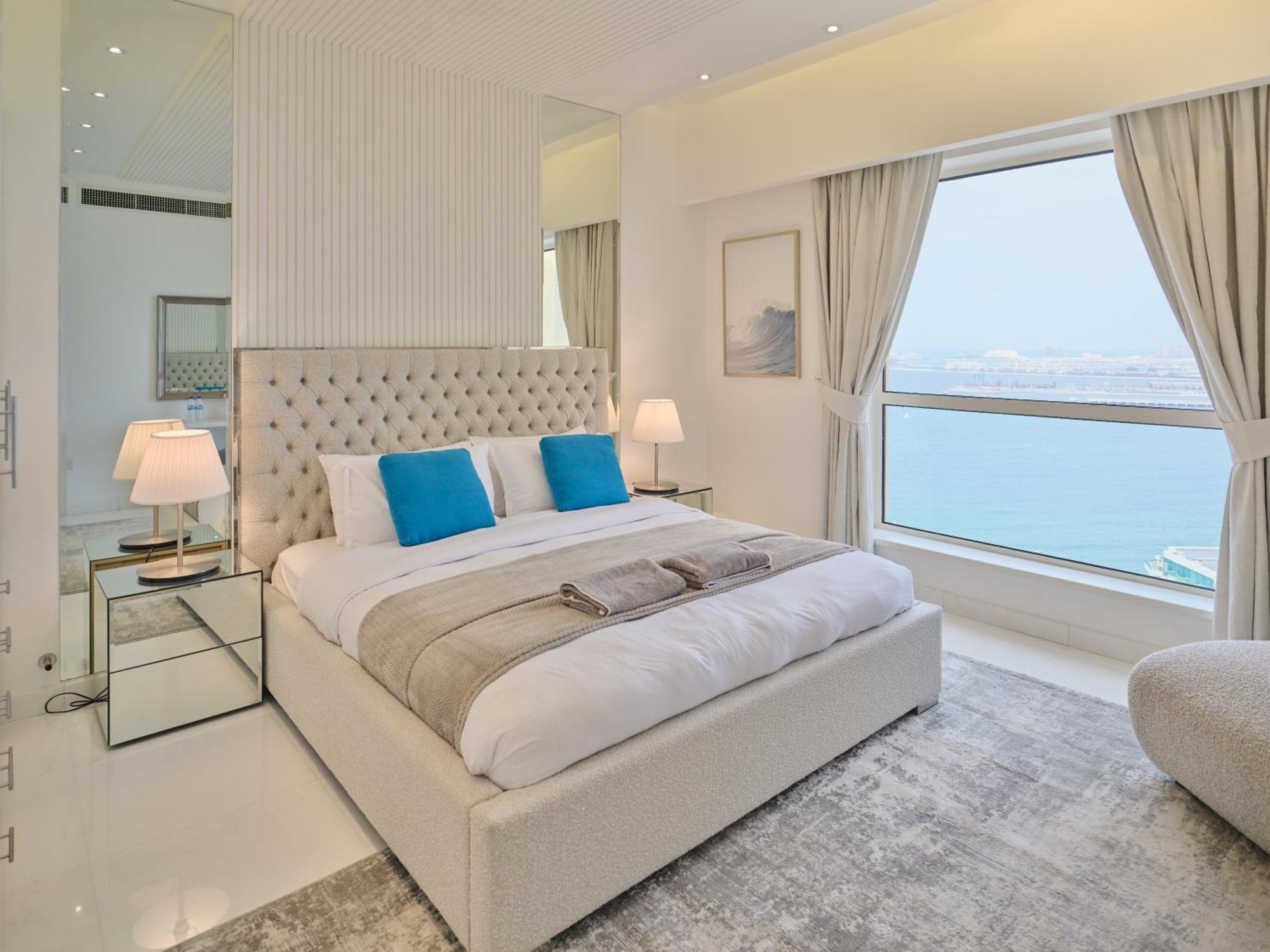 Jbr Beachfront Luxe Apartment All Rooms Sea Facing Dubaj Zewnętrze zdjęcie