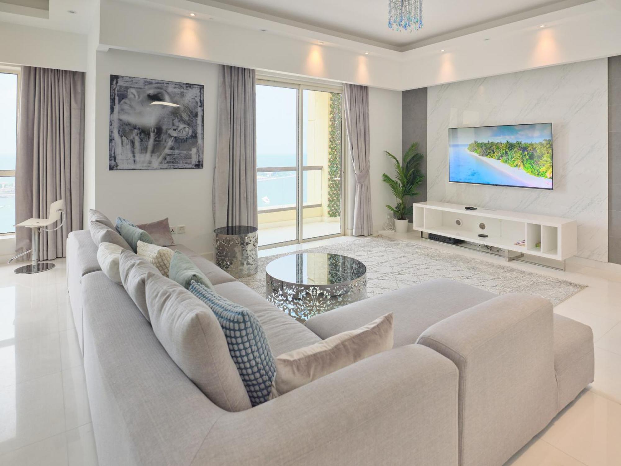 Jbr Beachfront Luxe Apartment All Rooms Sea Facing Dubaj Zewnętrze zdjęcie