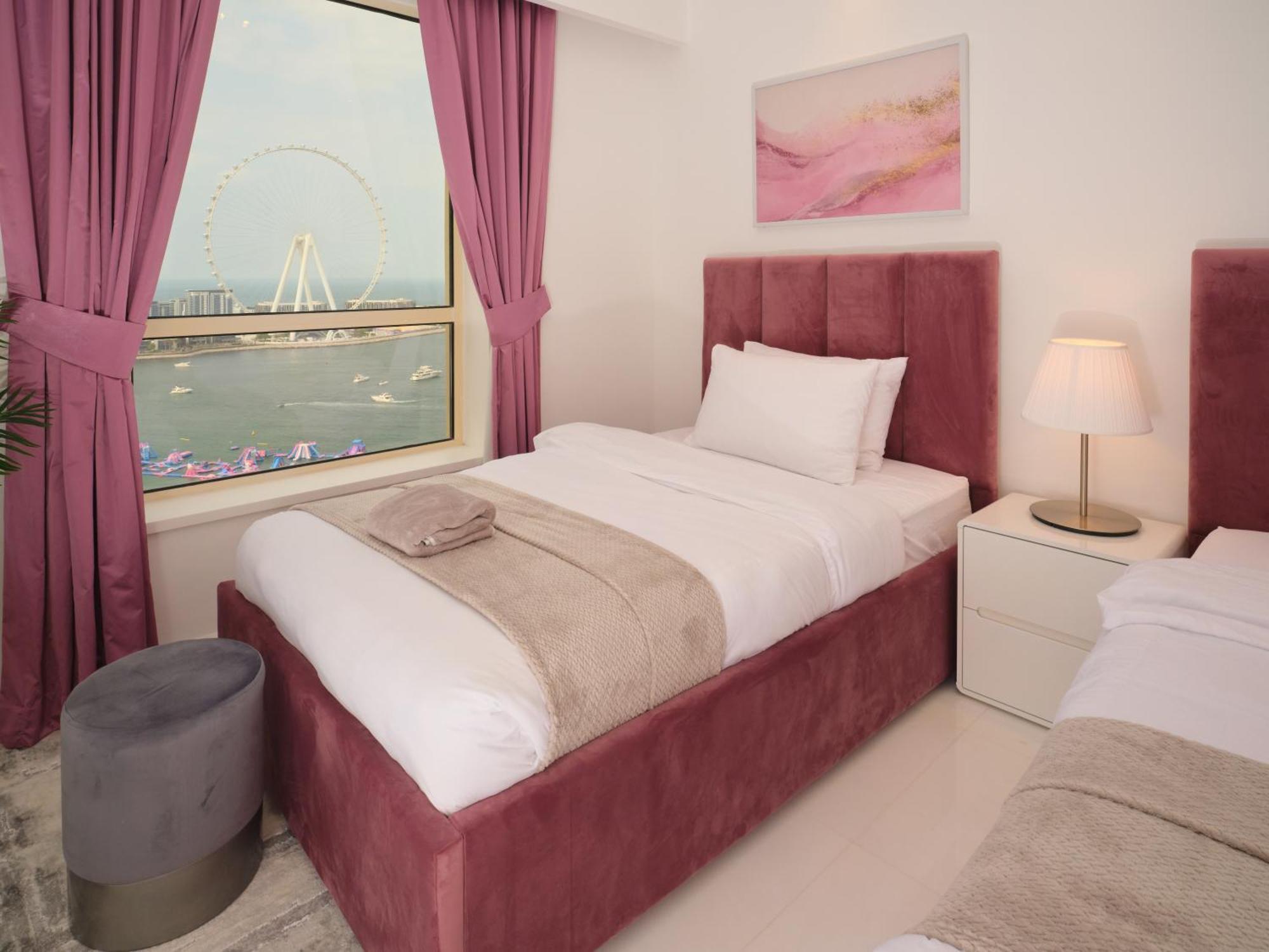 Jbr Beachfront Luxe Apartment All Rooms Sea Facing Dubaj Zewnętrze zdjęcie