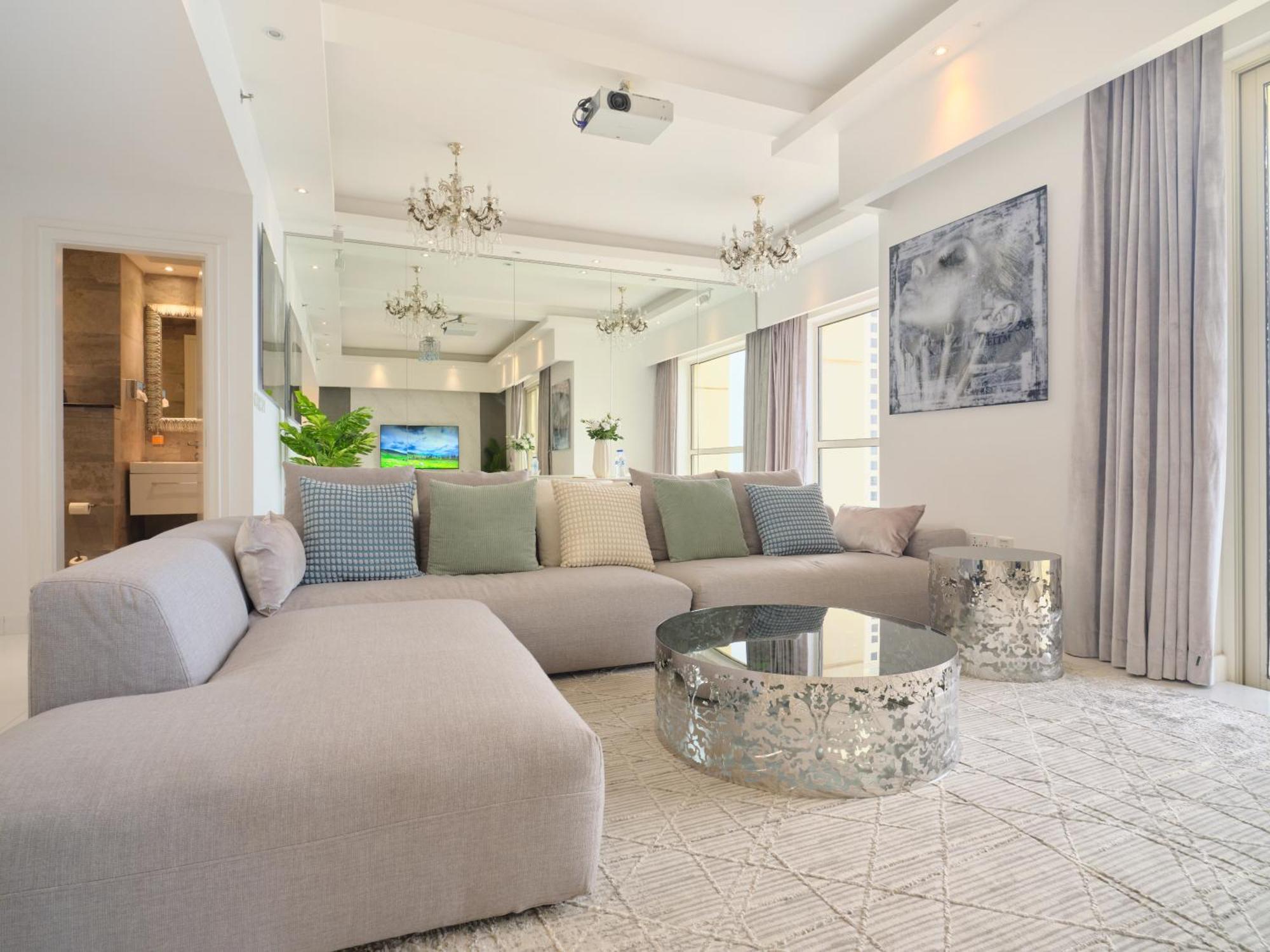 Jbr Beachfront Luxe Apartment All Rooms Sea Facing Dubaj Zewnętrze zdjęcie