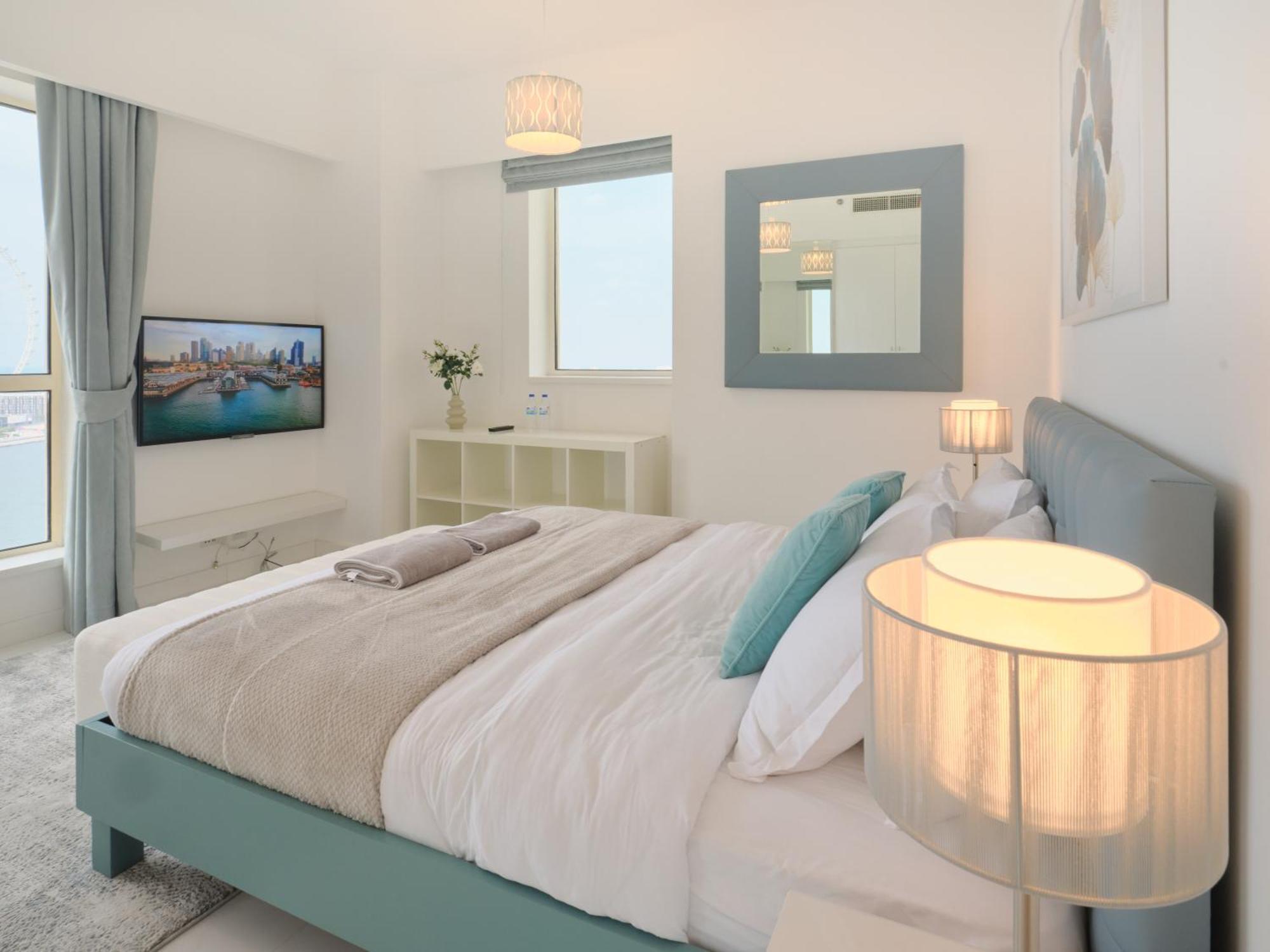 Jbr Beachfront Luxe Apartment All Rooms Sea Facing Dubaj Zewnętrze zdjęcie