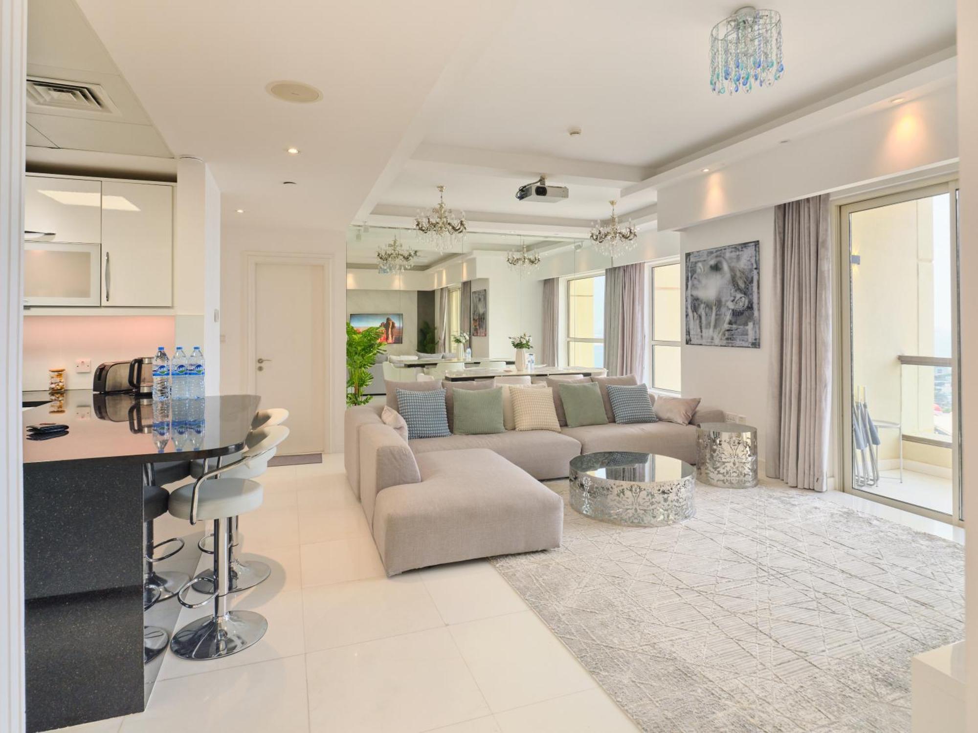 Jbr Beachfront Luxe Apartment All Rooms Sea Facing Dubaj Zewnętrze zdjęcie